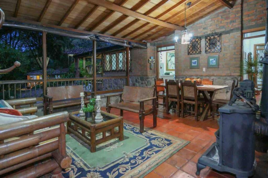 Finca Punta De Piedra Salento, Quindio Villa Buitenkant foto
