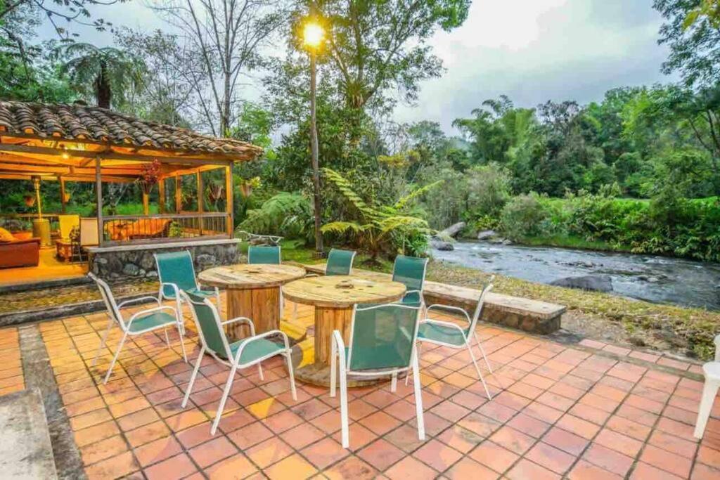 Finca Punta De Piedra Salento, Quindio Villa Buitenkant foto