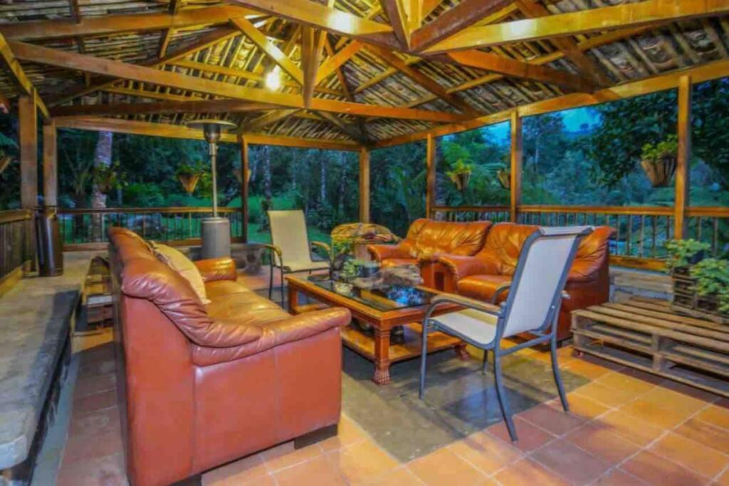 Finca Punta De Piedra Salento, Quindio Villa Buitenkant foto